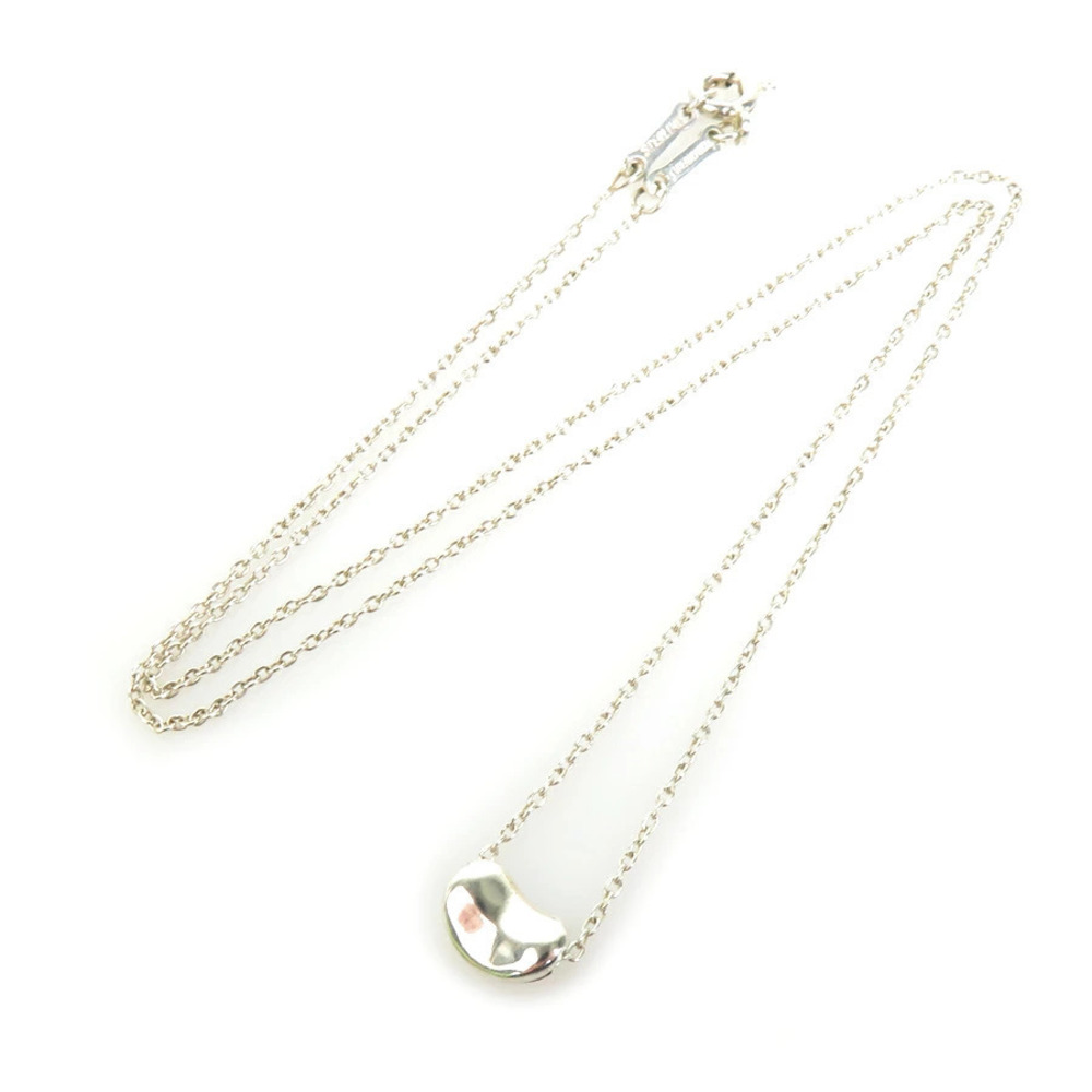 Tiffany Co Bean Necklace Sterling Silver